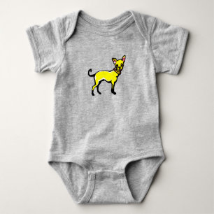 Chihuahua T-Shirt Baby Bodysuit
