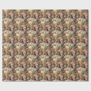 Chihuahua Tea Party Wrapping Paper