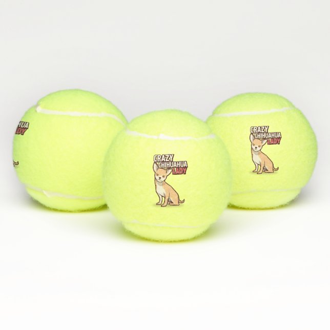 Chihuahua Tennis Balls (Multi)