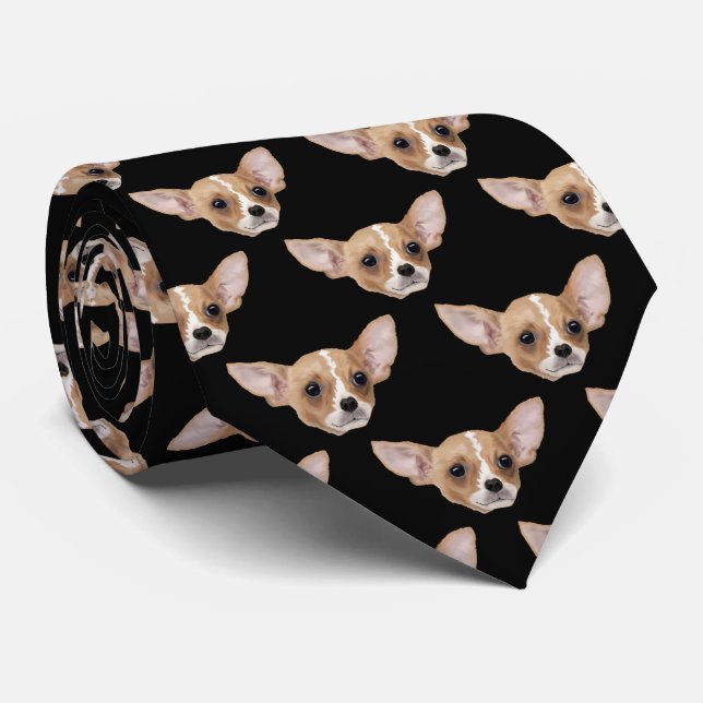 Chihuahua Tie (Rolled)