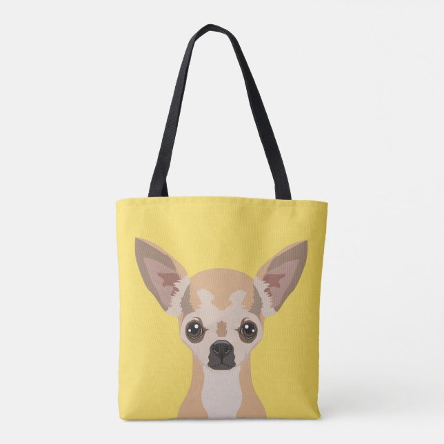 Chihuahua Tote Bag (Back)