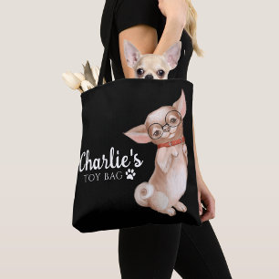 Chihuahua Toy Tote Bag