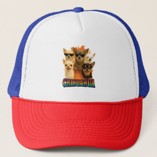 Chihuahua trucker hat