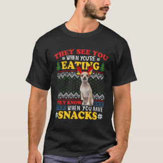 Chihuahua Ugly Christmas Xmas Gift T-Shirt