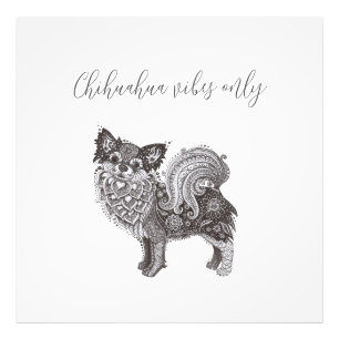 Chihuahua Vibes Premium Satin Photo Paper