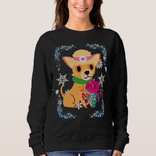 Chihuahua With Hat Sweatshirt