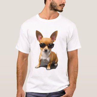 Chihuahua with sunglasses T-Shirt