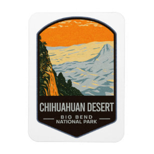 Chihuahuan Desert Big Bend National Park Magnet