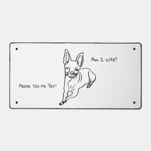 Chihuahuas & Creativity: Personalised Desk Mat