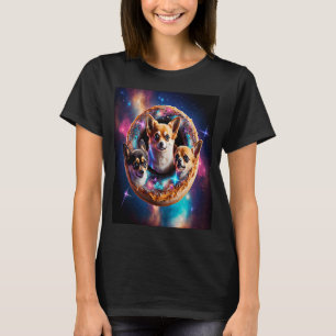 Chihuahuas In Space Doughnuts Chihuahuas Boys Girl T-Shirt