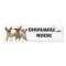 Chihuahuas Rock Bumper Sticker