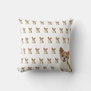 Chihuahuas Smile Vintage Pattern Cushion
