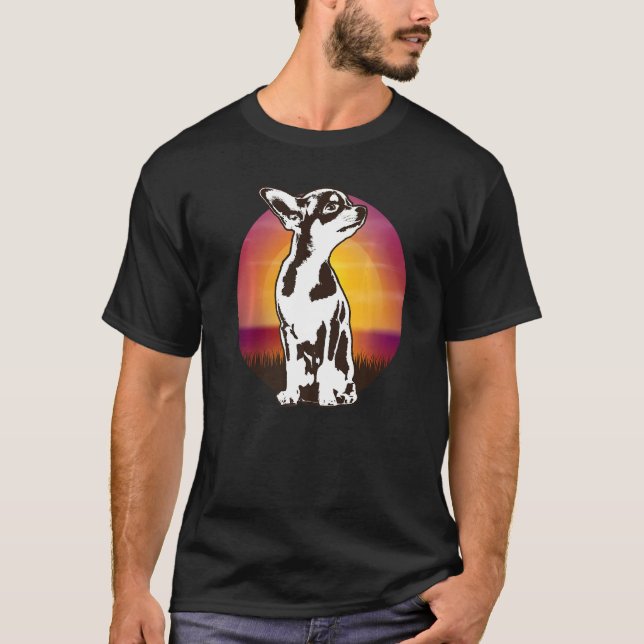 Chihuahueño Chihuahua Dog Breed  8 T-Shirt (Front)