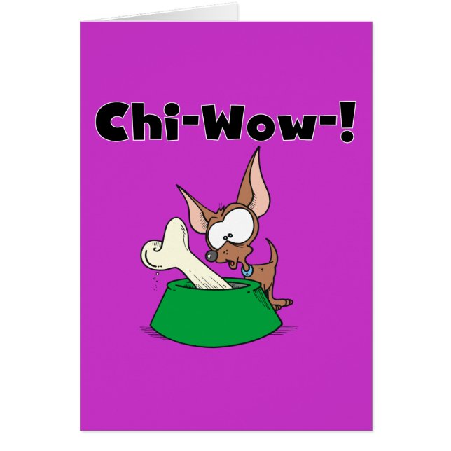 Chihuhua Chi-Wow T-shirts and Gifts (Front)