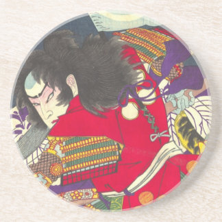Chikanobu Samurai 3:5 Coaster