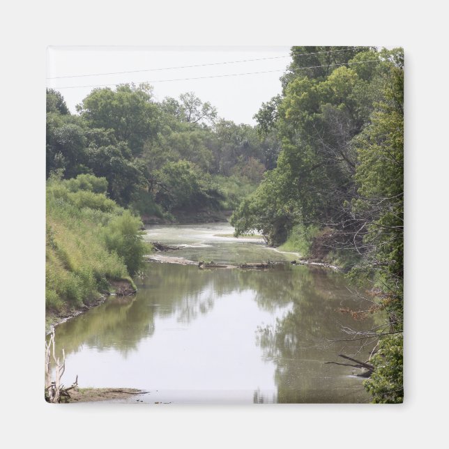 Chikaskia River Magnet (Front)