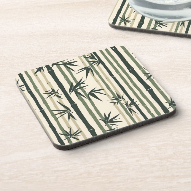 Chikurin Zen (Bamboo Grove) Coaster (Left Side)