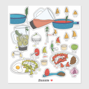 Chilaquiles getting ready