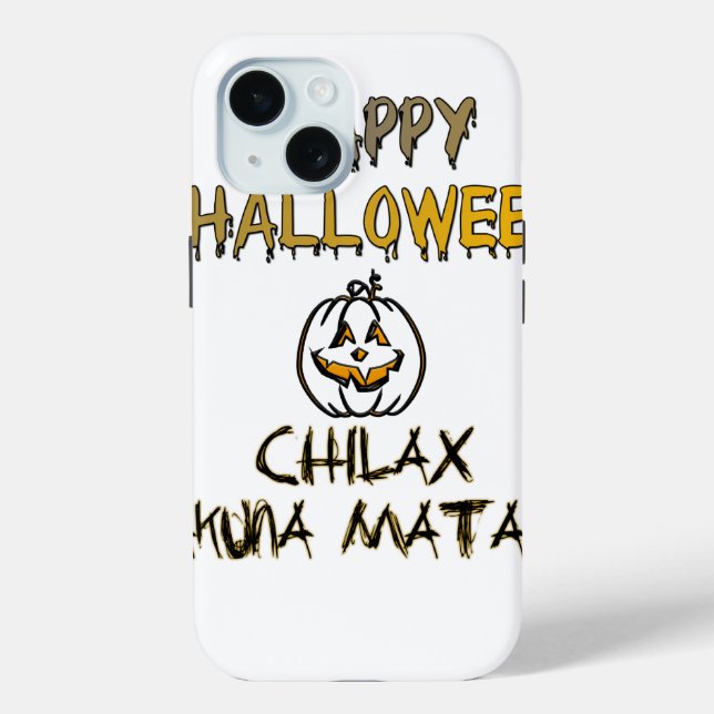 Chilax Spooky & Fun: Happy Halloween Collection Case-Mate iPhone Case (Back)