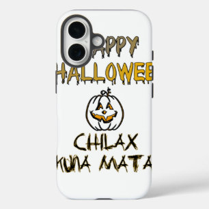 Chilax Spooky & Fun: Happy Halloween Collection iPhone 16 Case