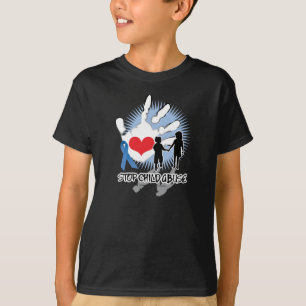 Child Abuse Handprint T-Shirt
