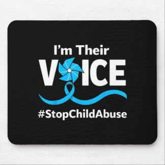 Child Abuse Prevention Awareness Men Women April Mouse Pad