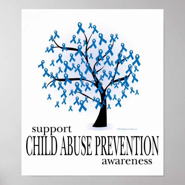 Child Abuse Prevention Tree Poster (Front)