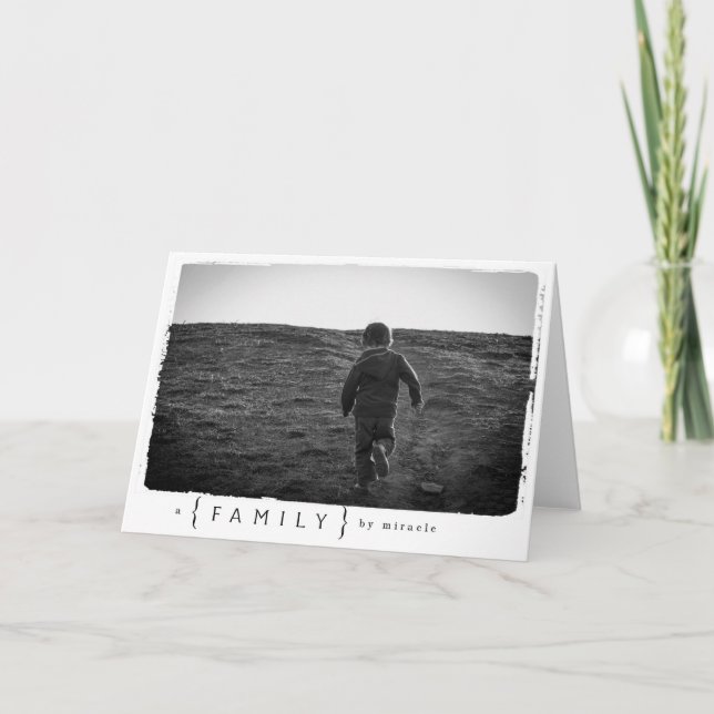 Child Adoption Card (Front)