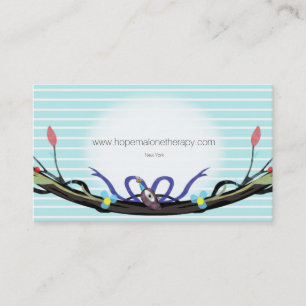Child and Family Therapist Business Card