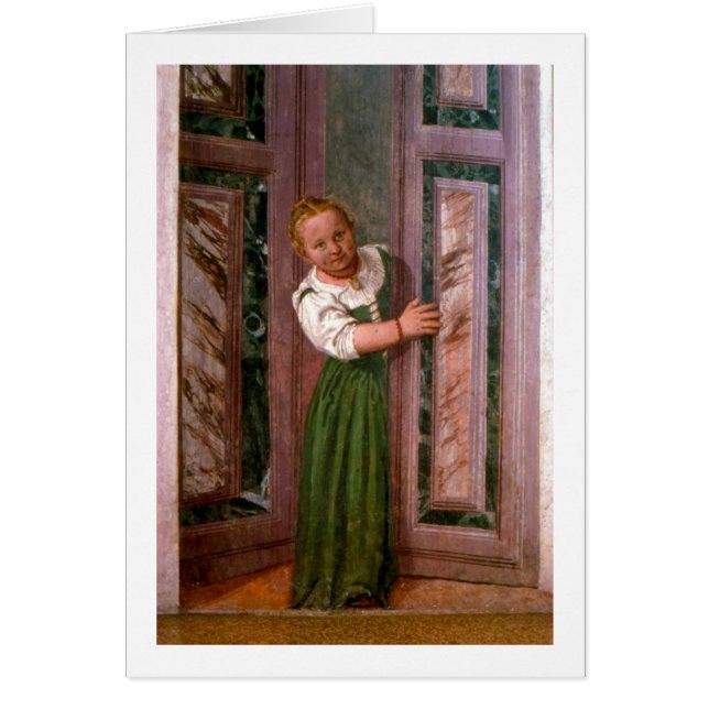 Child at the Door, from the Sala a Crociera, c.156 (Front)