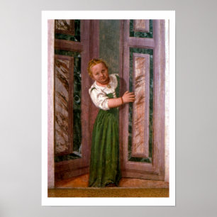 Child at the Door, from the Sala a Crociera, c.156 Poster