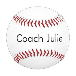 Child Baseball Team Coach Personalised Name