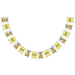 Child Birthday Animals - T-Rex Dinosauer 1 Bunting