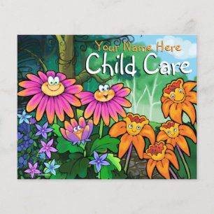 Child Care Day Care Babysitting Magical Garden 4x5 Flyer