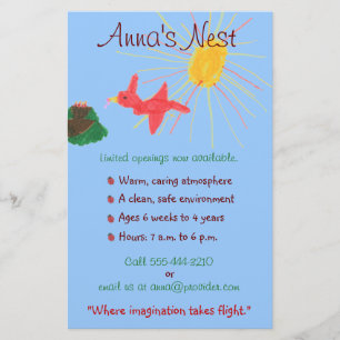 Child care flyer