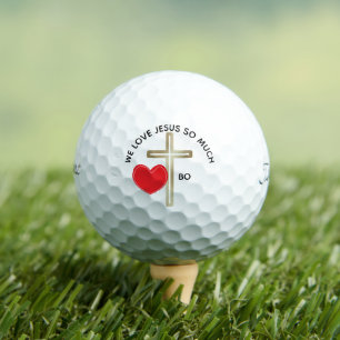 Child Design Personalised Jesus  Golf Balls