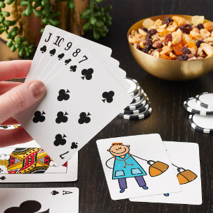 Child Doctor Kids Medical Character Playing Cards