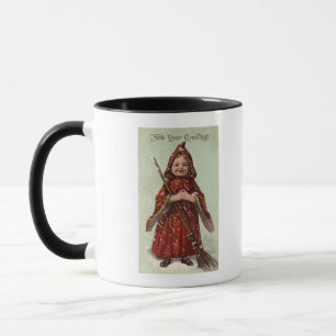 Child Dressed in Red Cloak Mug
