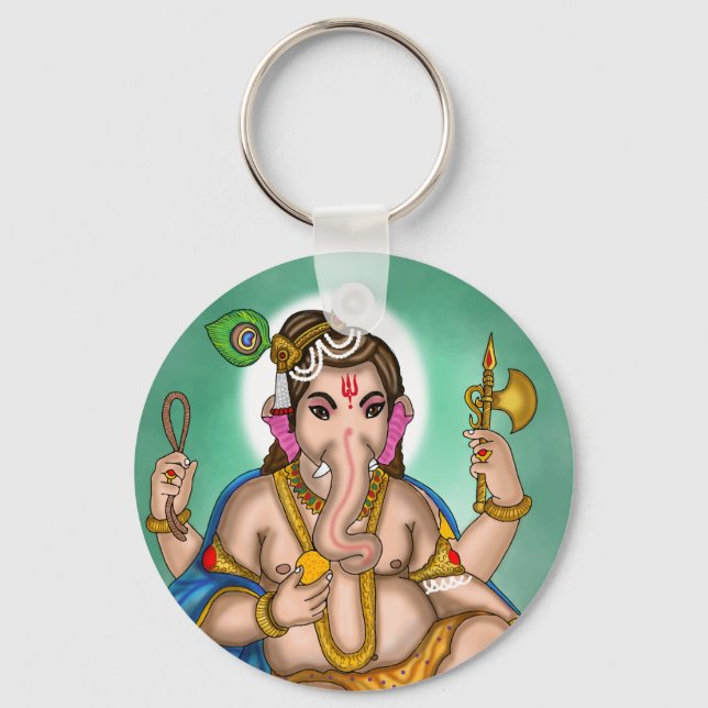 Child Ganesha Keychain (Front)
