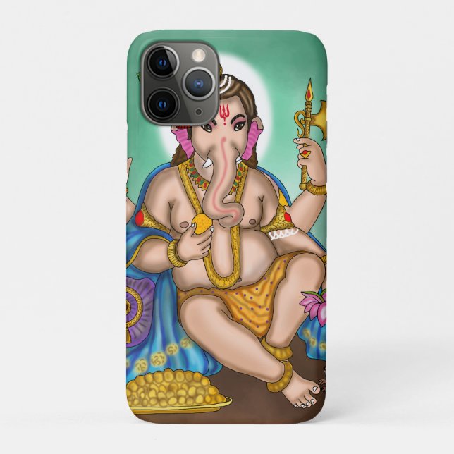 Child Ganesha Phone Case (Back)
