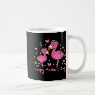 Child Happy Mothers Day Flamingo Bird Graphic Cute Coffee Mug