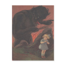 Child Hiding From Krampus