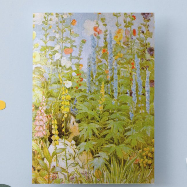 Child in a Garden Card (Creator Uploaded)