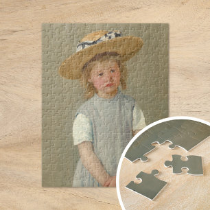 Child in a Straw Hat   Mary Cassatt Jigsaw Puzzle