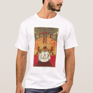 Child in Front of Fireplace T-Shirt