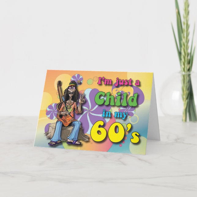 Child in my Sixties Card (Front)