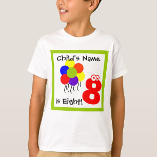 child is eight ,I'm 8, eigth Birthday,t-shirt T-Shirt