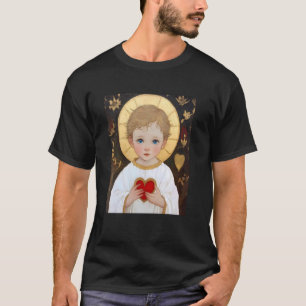 Child Jesus Catholic Christian Baptism Confirmati T-Shirt