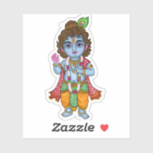Child Krishna Sticker