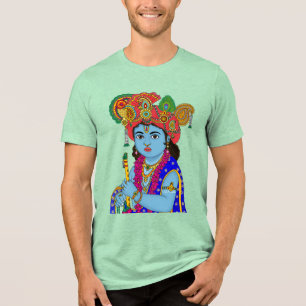 Child Krishna T-Shirt Tri-Blend Shirt